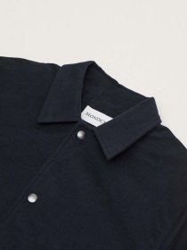 Moleskin coach jacket - navy