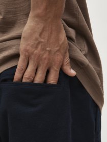 Moleskin trousers - navy