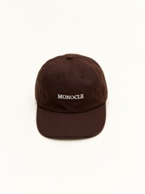 Cotton twill cap - espresso
