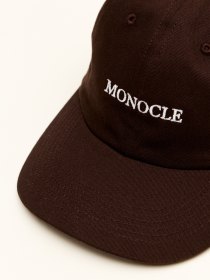 Cotton twill cap - espresso