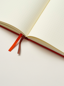 Large B5 hardcover linen notebook 