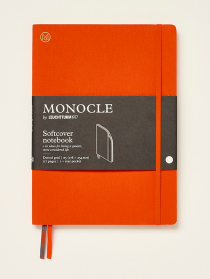Large B5 softcover linen notebook 