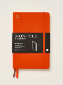 Medium B6 hardcover linen notebook 