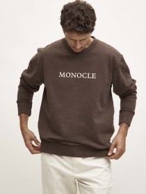 Monocle sweatshirt - brown