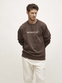 Monocle sweatshirt - brown