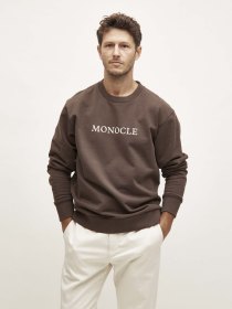 Monocle sweatshirt - brown