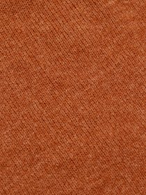Spanish merino crewneck - rust