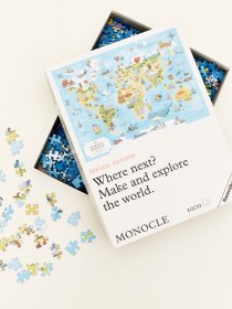World map puzzle