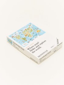 World map puzzle