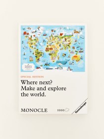 World map puzzle
