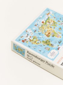 World map puzzle