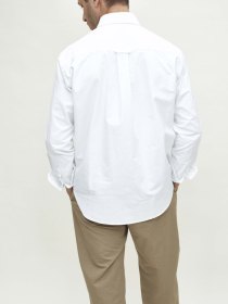 Oxford button-down shirt - white