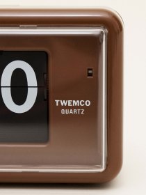 AL30 alarm flip clock - brown