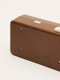 AL30 alarm flip clock - brown