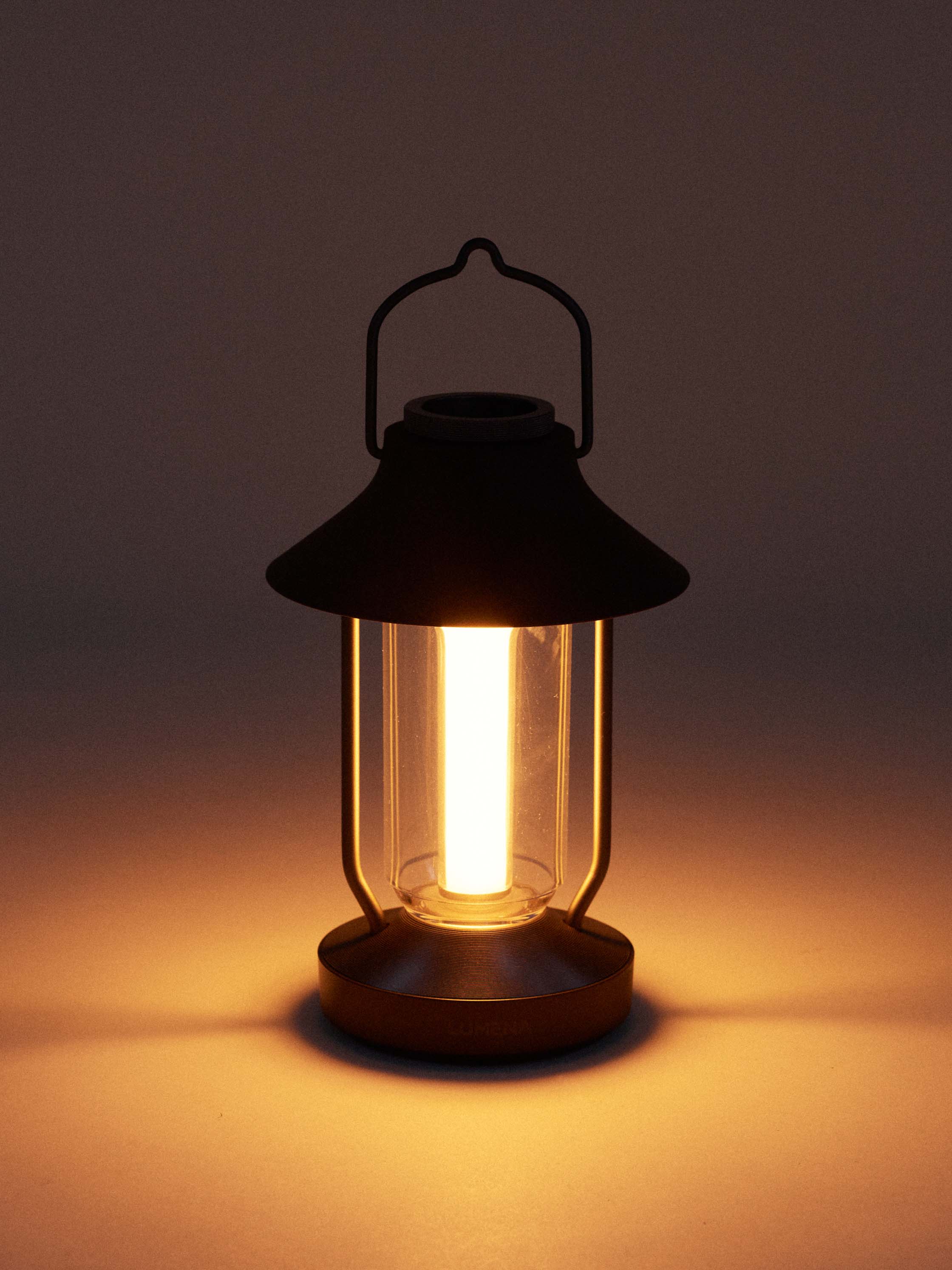 Classic table lamp - dark brown