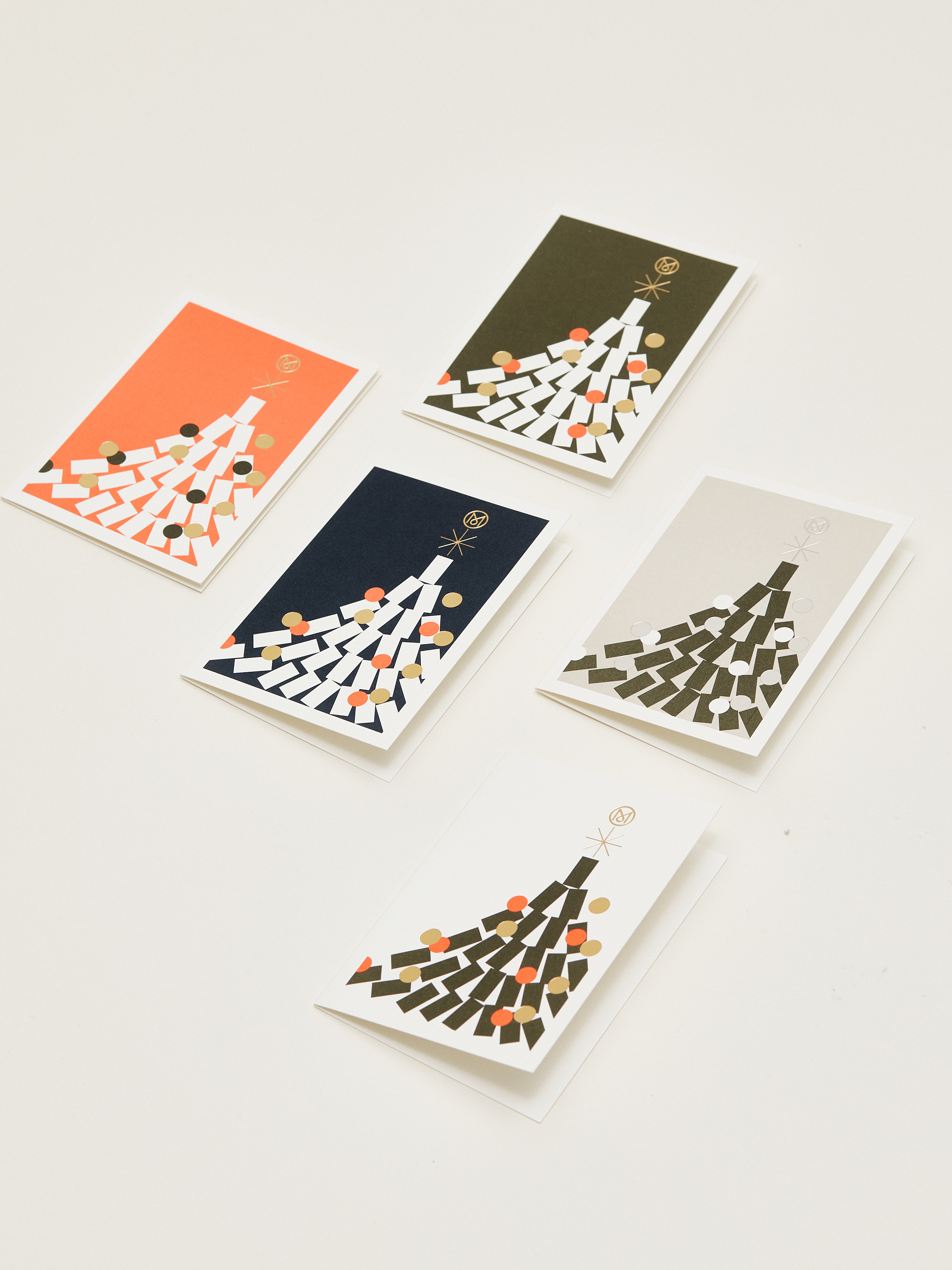 Christmas cards - set of five