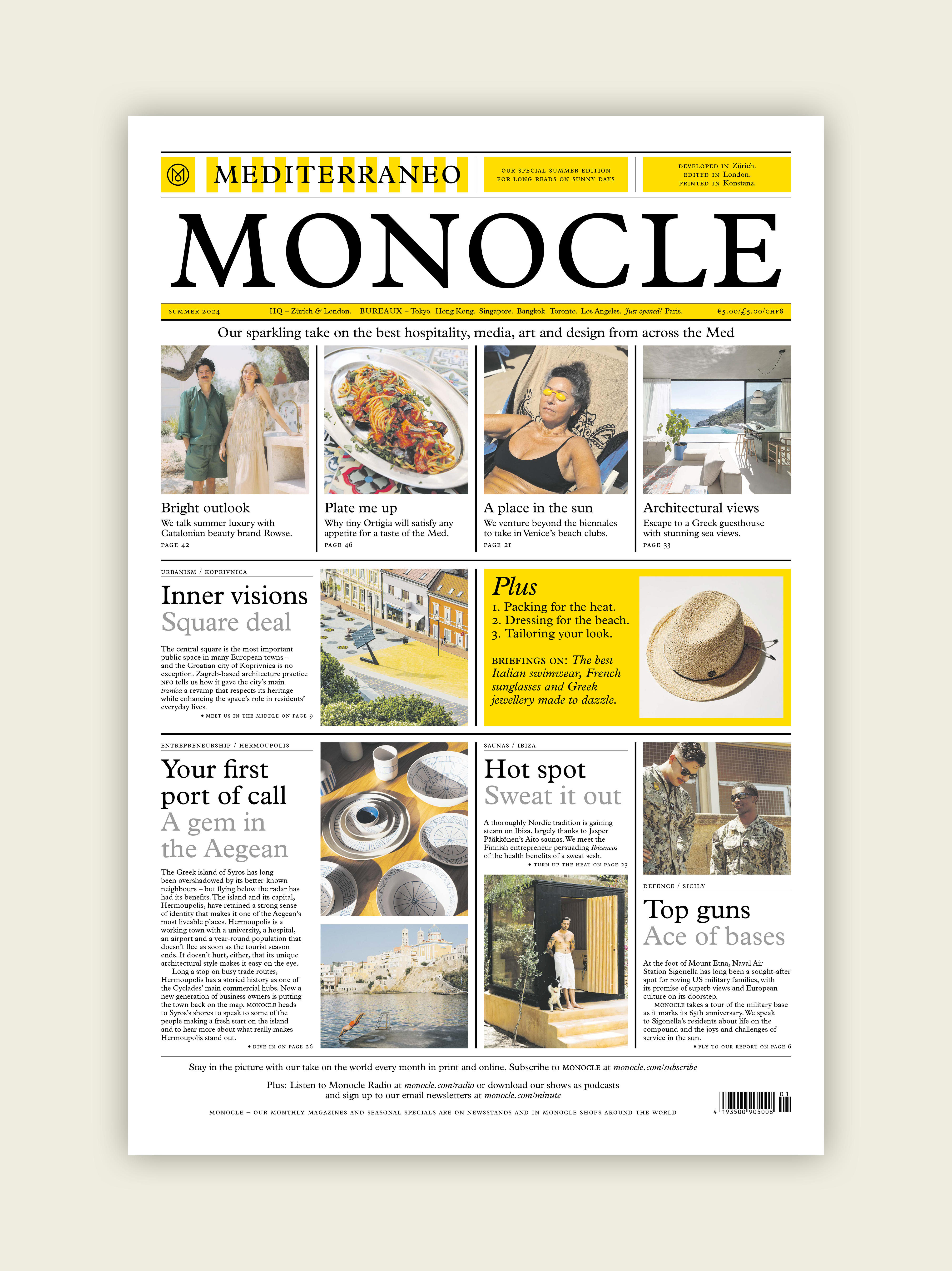 Monocle Mediterraneo Newspaper 2024