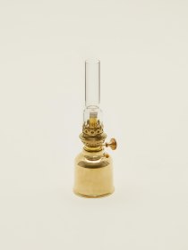 Brass oil lamp