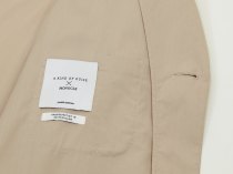 Deconstructed cotton blazer