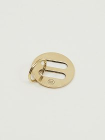 Monocle brass keyrings