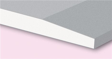 Siniat gips Naturel afgeschuinde kant 1200x2800x12.5mm (50 st/pal)