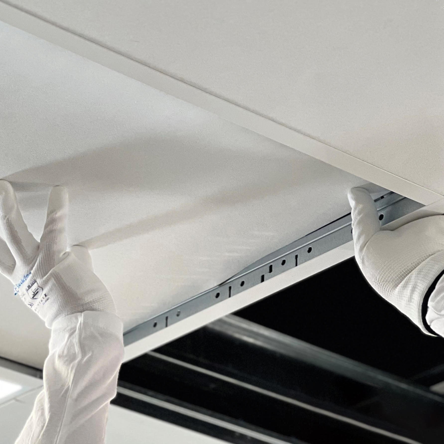 Chicago Metallic 2850 hoofdprofiel 24 mm wit (3000 mm) 25 st/pk