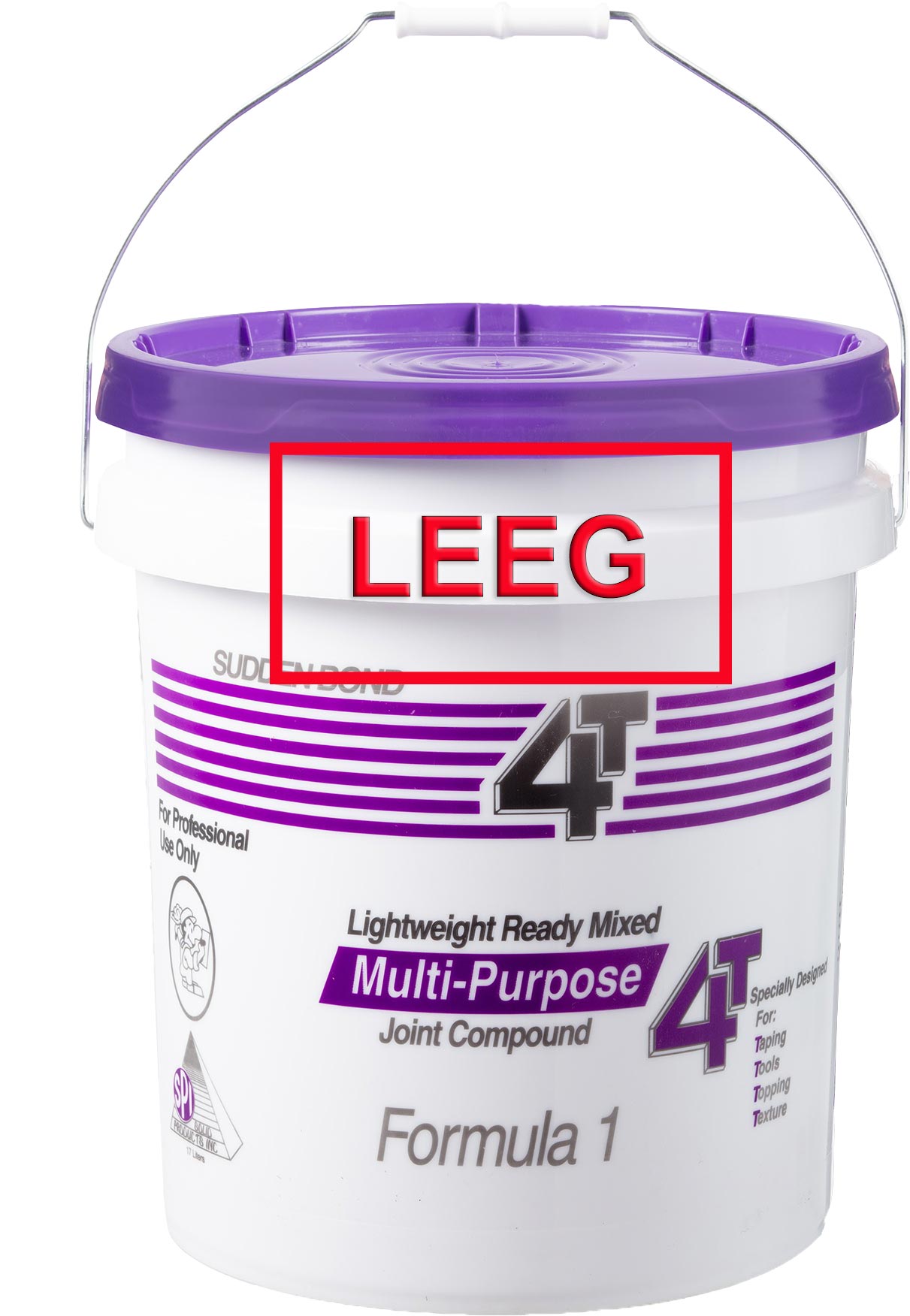 Sudden Bond lege emmer met deksel