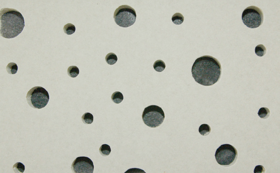 Vogl Designpaneel Type: 8/15/20 Rond, 1200 x 2000 x 12,5 mm