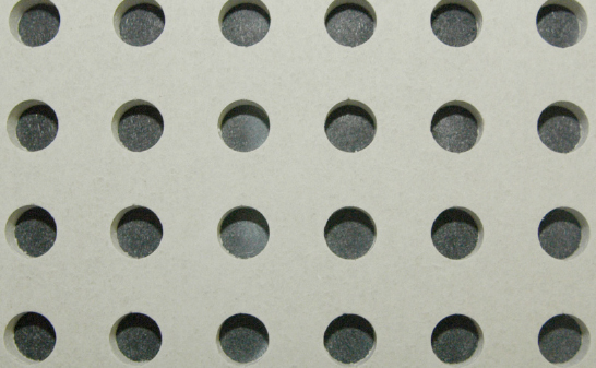 Vogl Designpaneel Type: 15/30 Rond, 1200 x 1980 x 12,5 mm