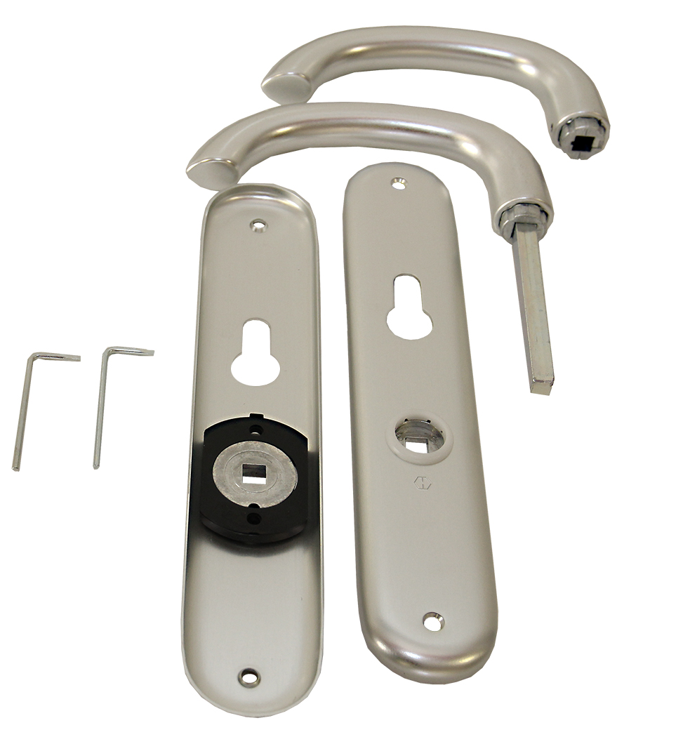 Hoppe set Marseille ronde kruk F1 1138/42 PC.(rozet)