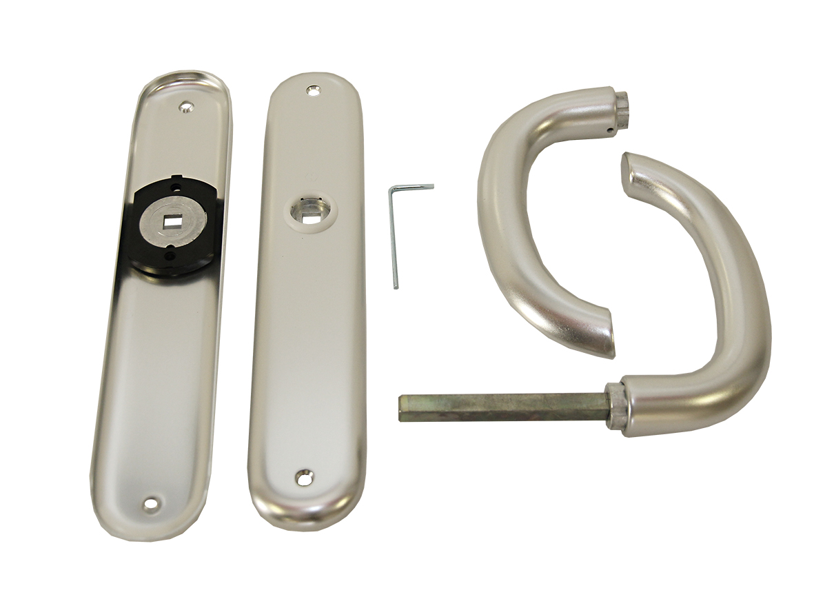Hoppe set Marseille ronde kruk F1 1138/42 blind(rozet)