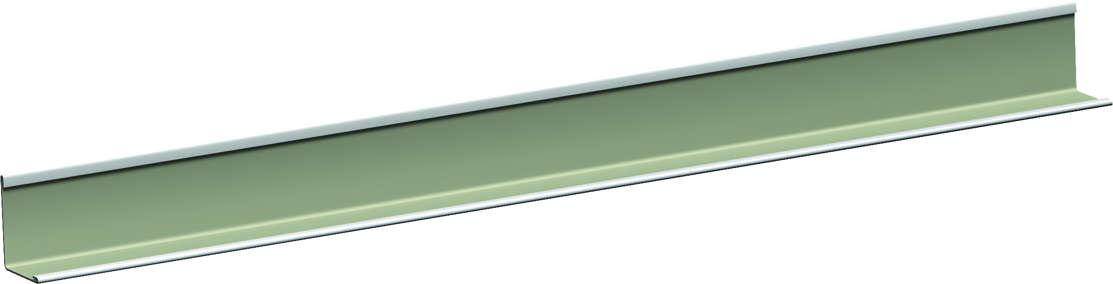 Chicago Metallic Hoeklijn 19x24 mm Mat Zwart 3050 mm (40 st/pk)