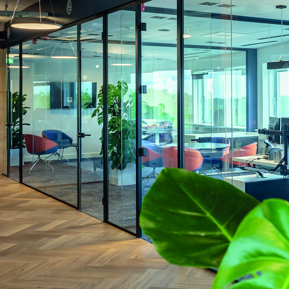 Circulair Volglaselement 66/2 Silence 800x2567 mm tbv wandhoogte 2600 mm