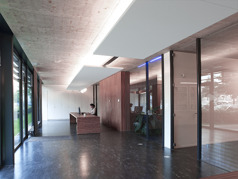 Ecophon Solo Rectangle white Frost 2400x1200x40mm 2 st/pk