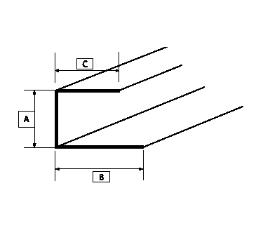 U-27/50 Metal Stud profiel 3000 mm