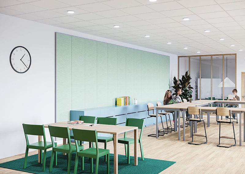Ecophon Wall Panel C/Texona, Sea Salt, 2700x600x40mm 4 st/pk