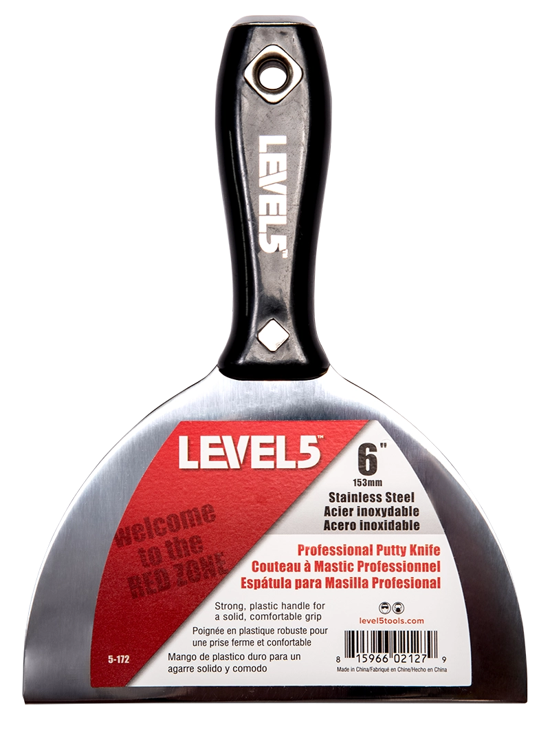"Level 5 Voegmes black plastic 6""/152mm (5-172)"