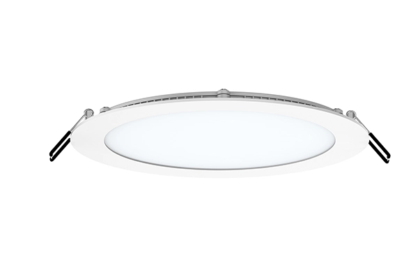 Flat Led Downlighter 145 mm 9W + snoer en steker  (instelbaar in 3 kleuren 3000/4000/5700K