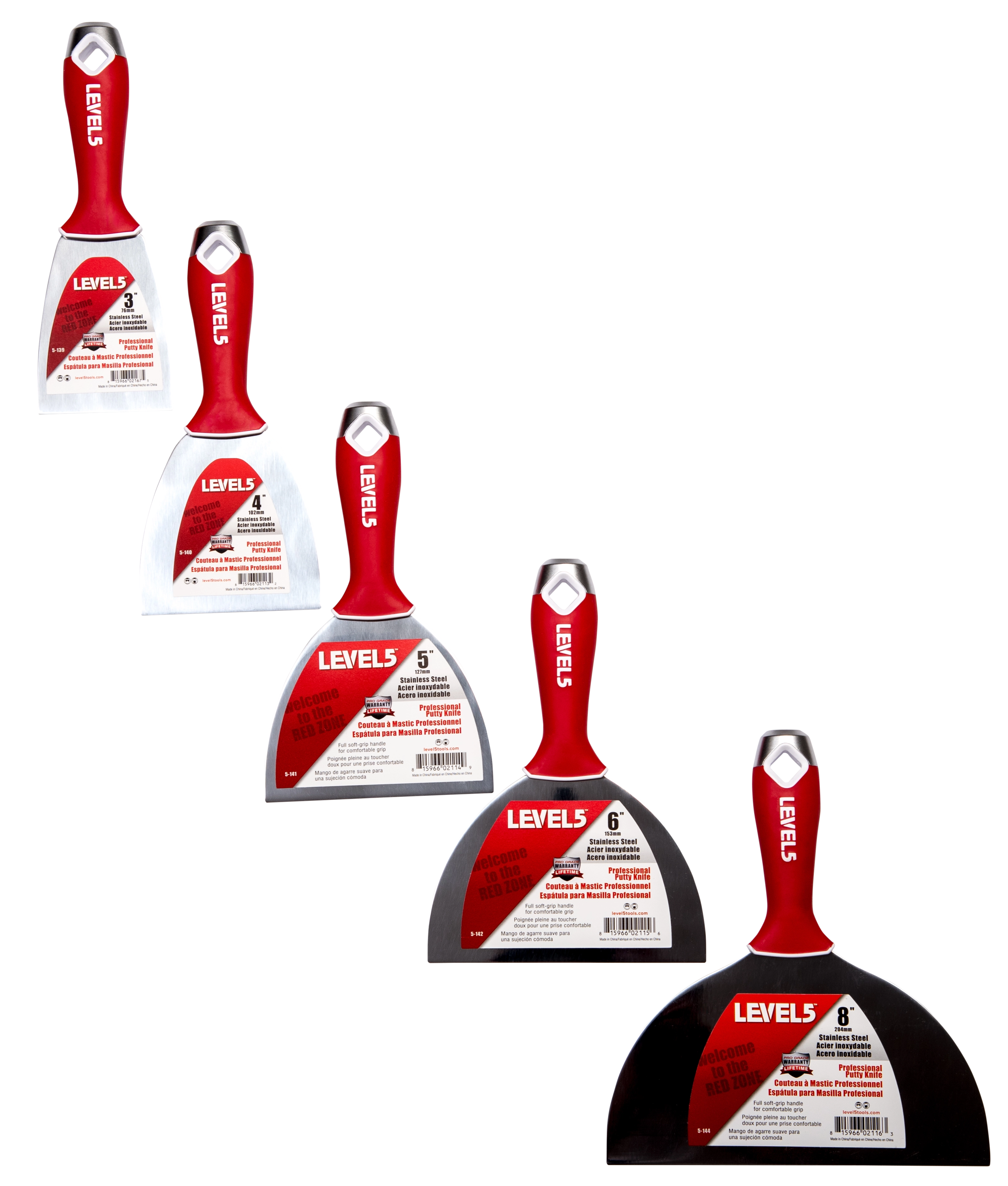 "Level 5 voegmes softgrip 2""/51mm (5-148)"