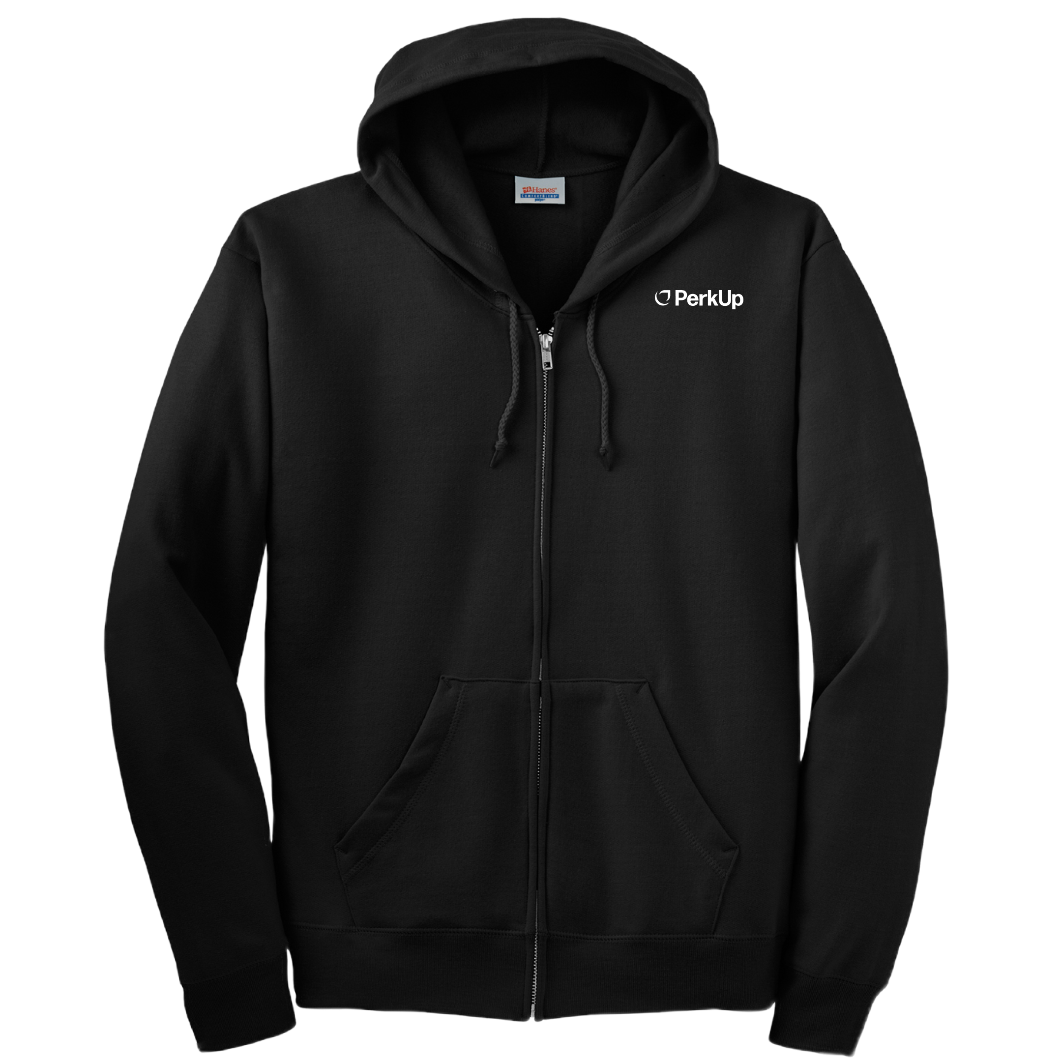 Hanes Adult EcoSmart® Full-Zip Hooded Sweatshirt