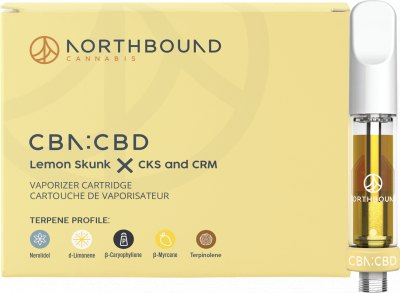 CBN:CBD -(LEMON SKUNK X CKS & CRM) 1g Vape