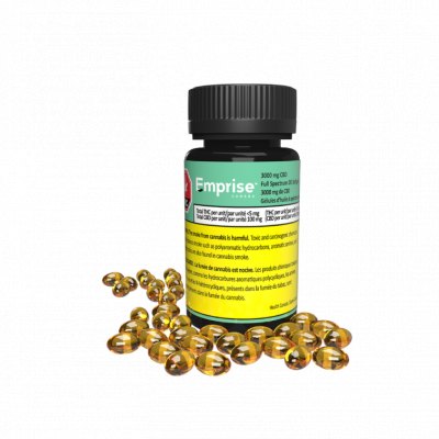 3000 mg CBD Full Spectrum Oil Softgels (30ct)