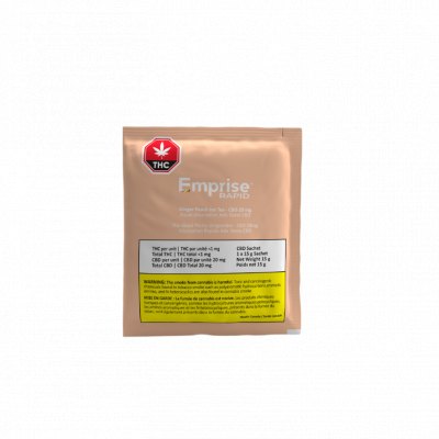 Ginger Peach Ice Tea - CBD 20 mg
