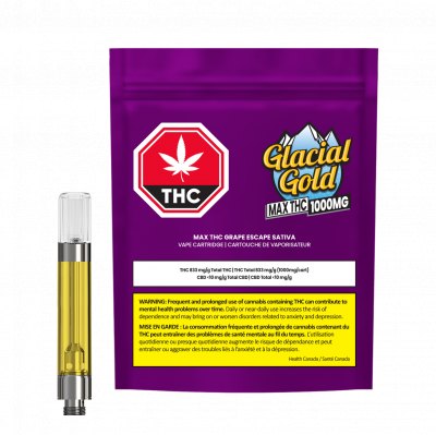 Max THC Grape Escape Sativa 1.2g Vape Cartridge 