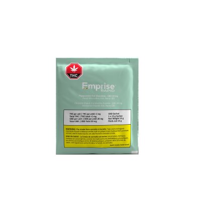 Peppermint Hot Chocolate - CBD 20 mg