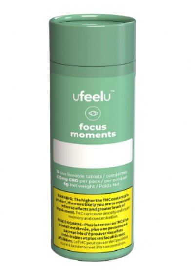 Focus Moments (CBD+CBG+CBC) (15pc)