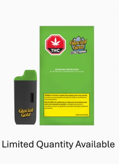 Atmosphere Twisted Citrus All-in-One Vape 2g Disposable