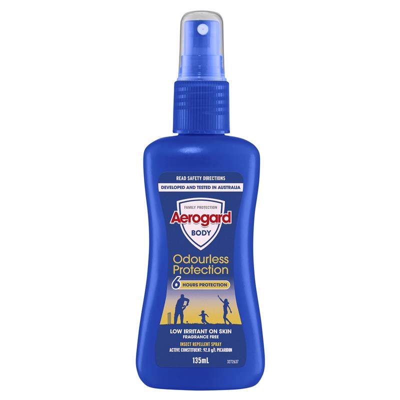 Aerogard Odourless Insect Repellant 135ml Pump