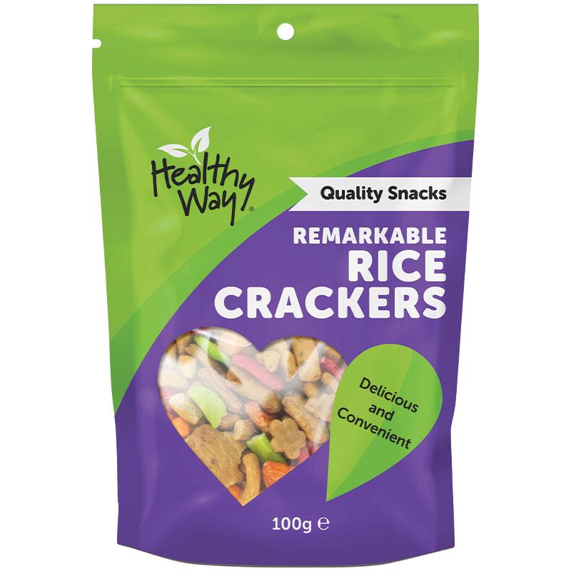 Healthy Way Remarkable Rice Crackers 100g