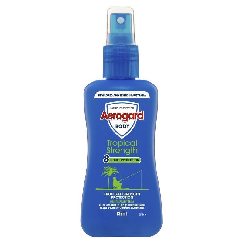 Aerogard Tropical Strength Insect Repellant 135ml Pump